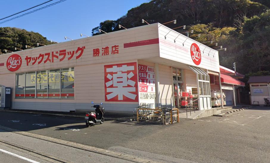ドラックストア　ヤックスドラッグ 勝浦店（ドラッグストア）まで1365m