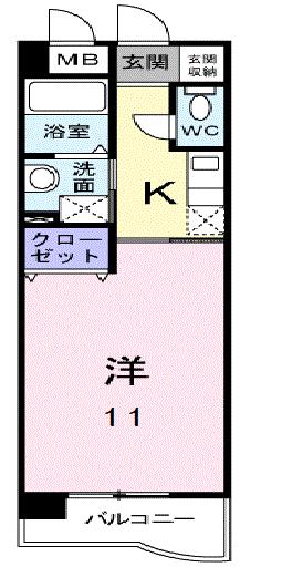 ヴィラ グレイス IIの間取り写真