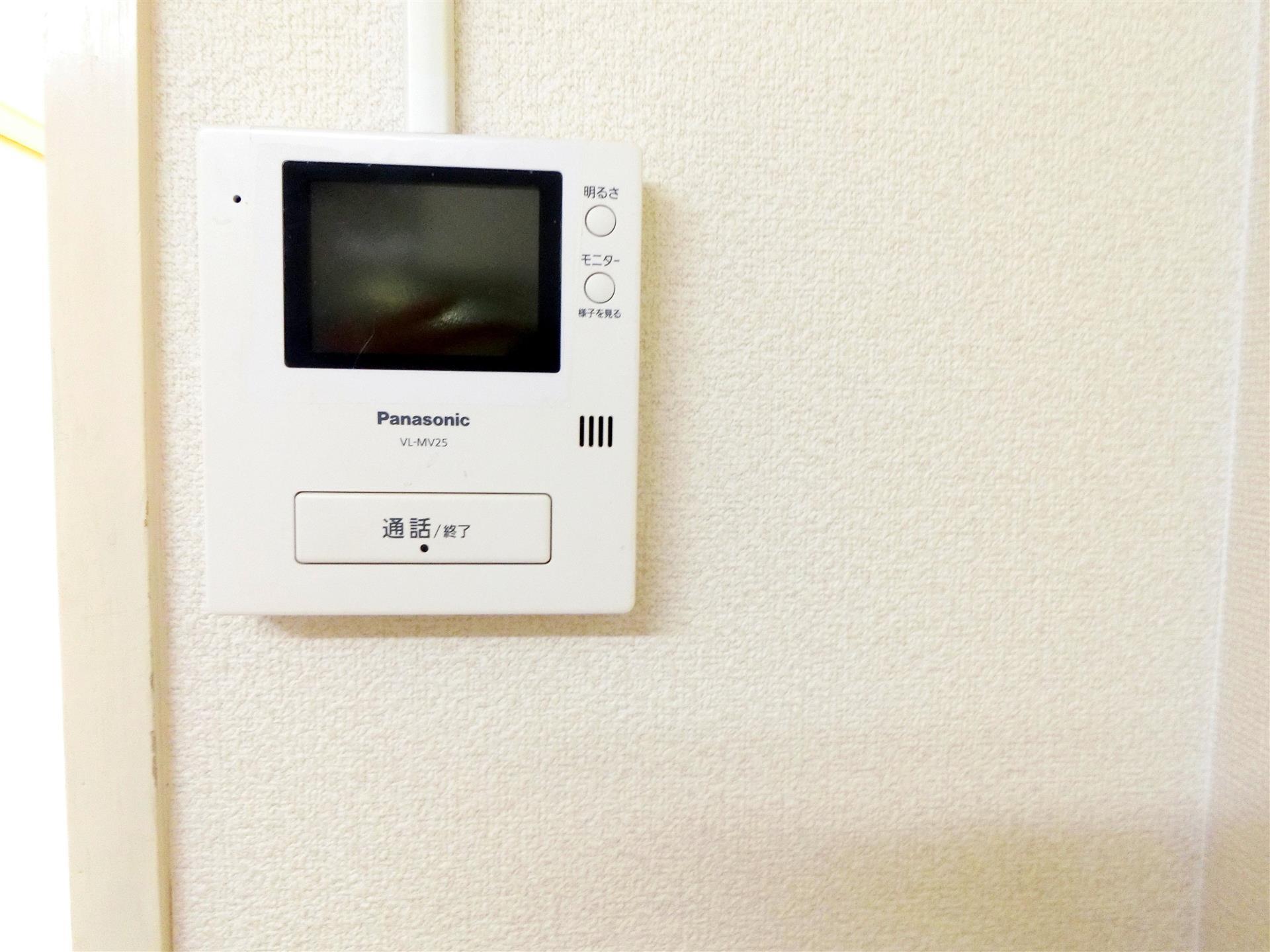 その他設備　TVモニター付きインターホン　セキュリティ安心