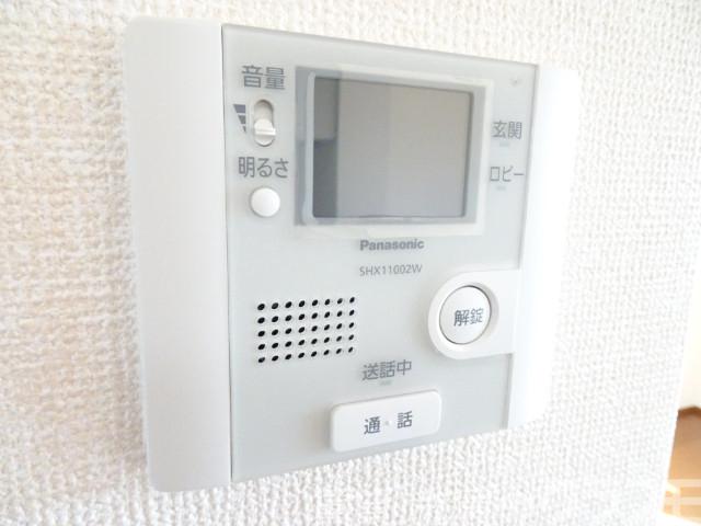 セキュリティ　訪問チェックができるモニターホン！