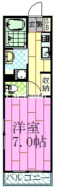 ベルヴィの間取り写真