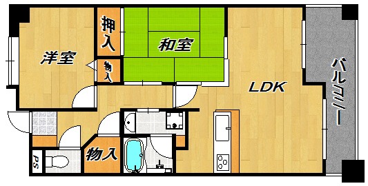 アーバンコートIの間取り写真