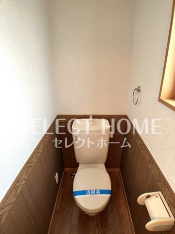 トイレ　トイレもきれいです