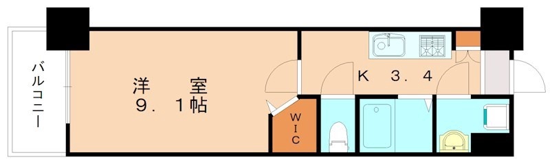 Grand Chariot三萩野の間取り写真