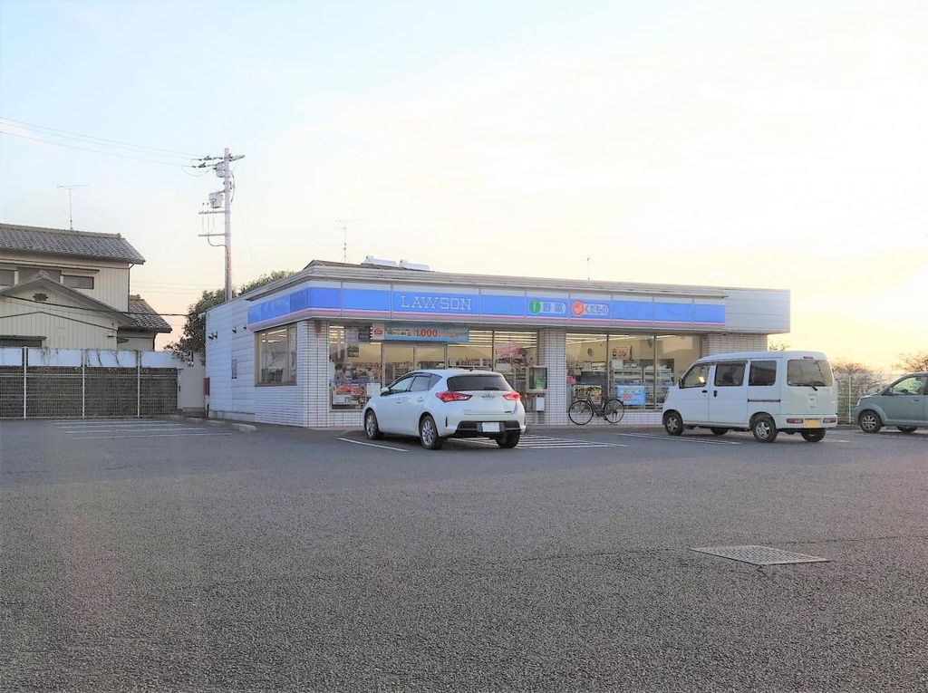 コンビニ　ローソン 熊谷久保島店（コンビニ）まで580m