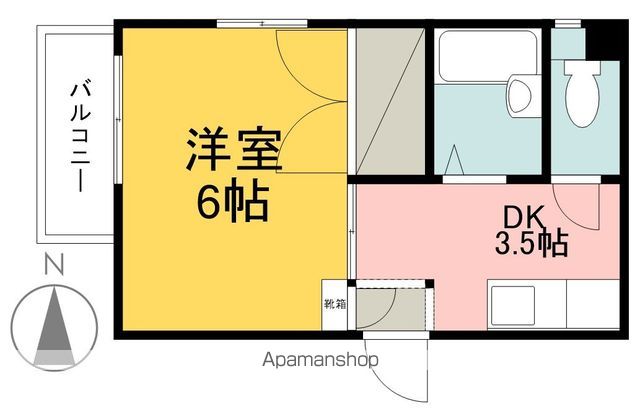 クレールの間取り写真