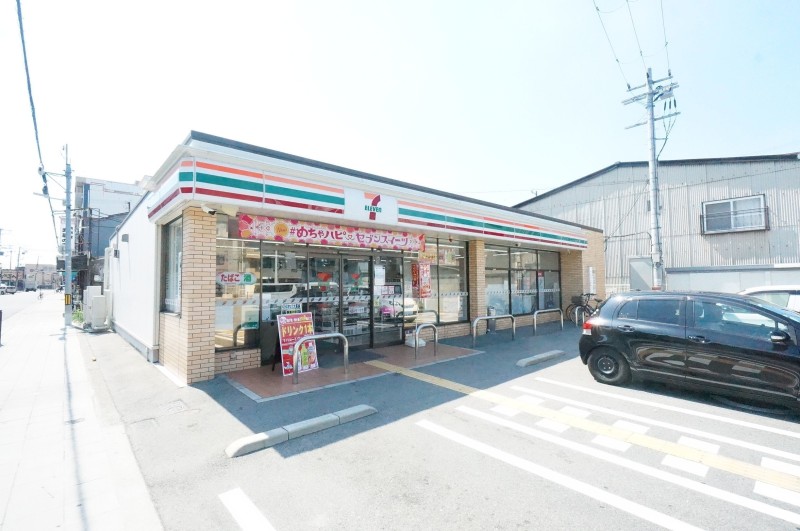 コンビニ　セブンイレブン東住吉中野2丁目店（コンビニ）まで546m