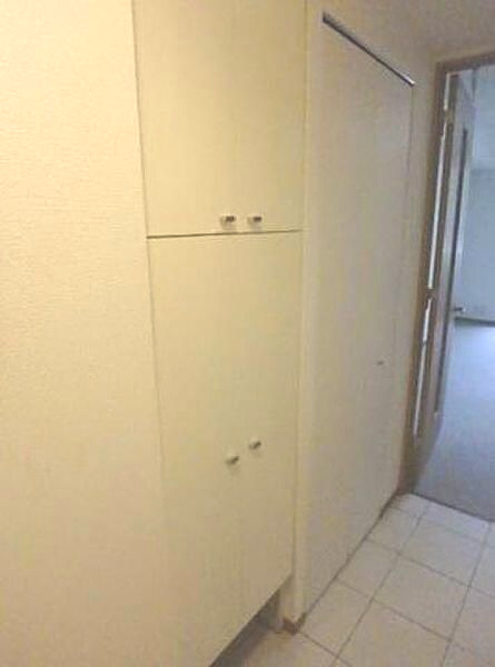 収納　たっぷりとした収納スペースです
