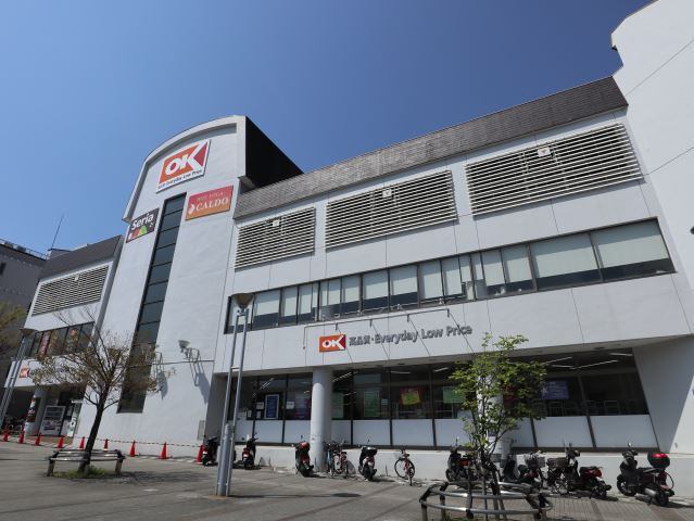 スーパー　オーケー港北店（スーパー）まで493m
