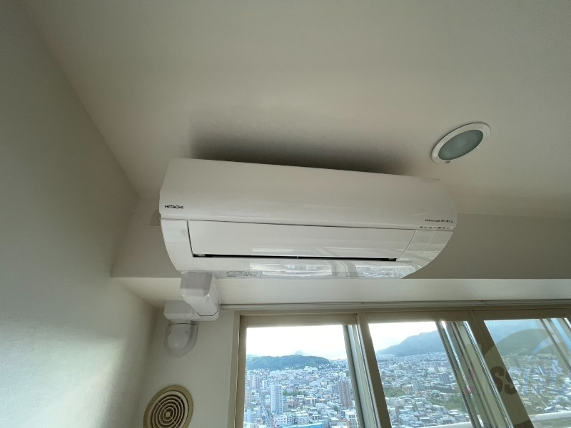 その他設備　エアコンが設置してありますので、寒暖対策もばっちり。
