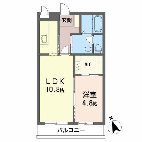 MAISON・MAST城南の間取り写真