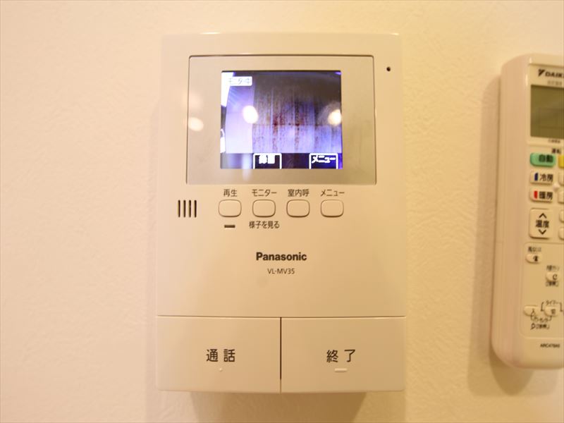 セキュリティ　ＴＶモニターホン（録画機能付）