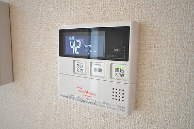その他設備　給湯パネル