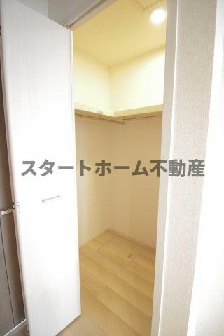 収納　十分な収納スペースがあります