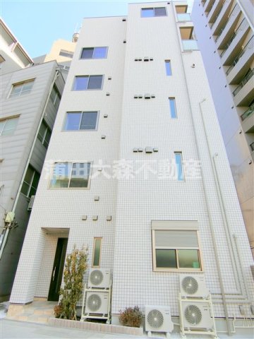 建物外観　2022年1月築　鉄骨造地上6階建て総戸数9戸1ギガの光イン