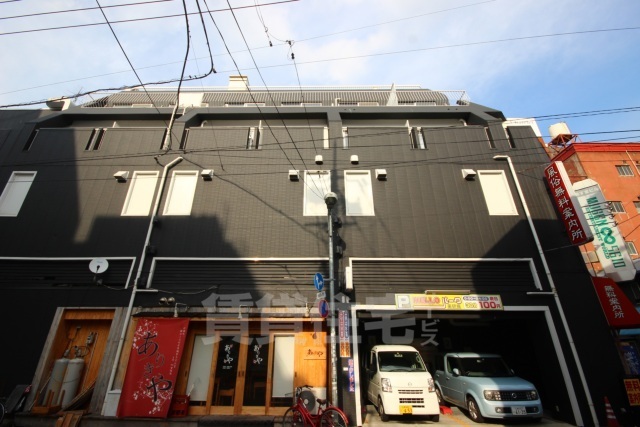 広島電鉄本線 銀山町駅 徒歩5分 4階建 築49年の外観写真