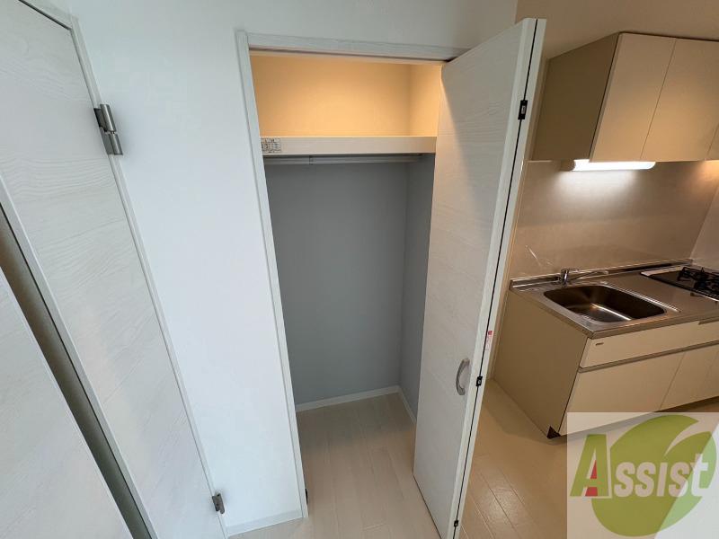収納　収納もバッチリあるのでお部屋が片付きますよ！