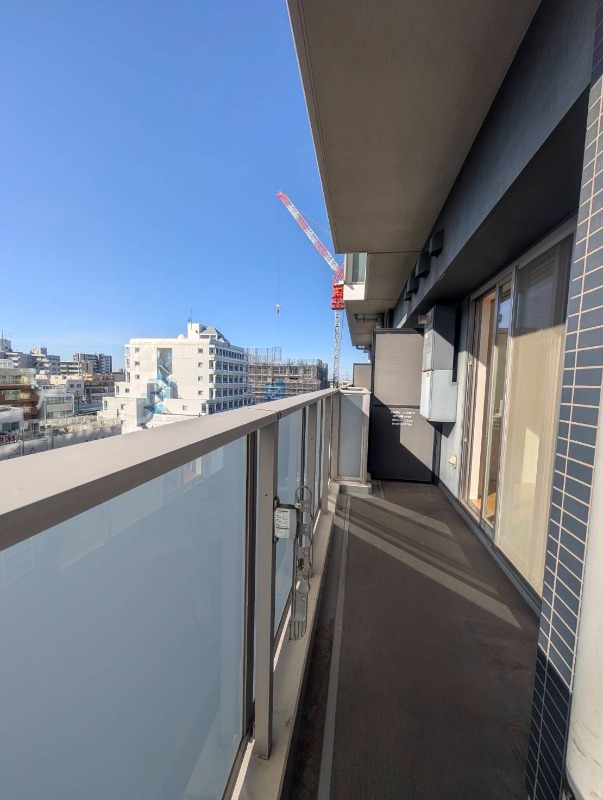バルコニー　他号室の写真になります。