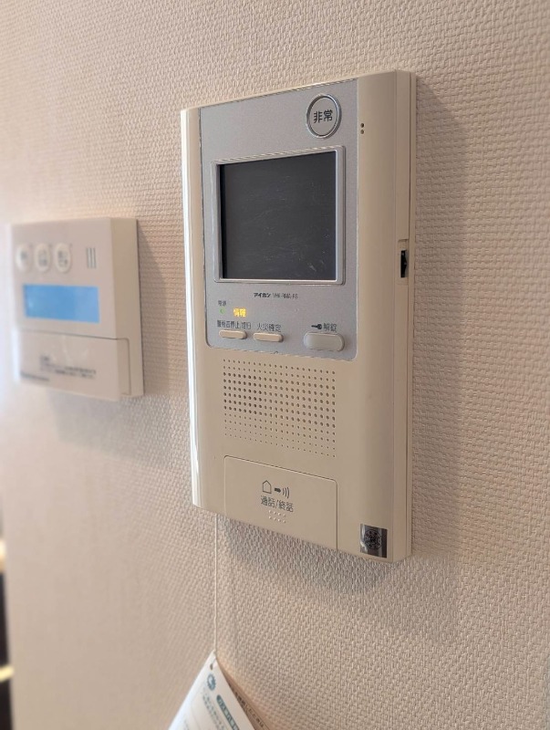 セキュリティ　他号室の写真になります。
