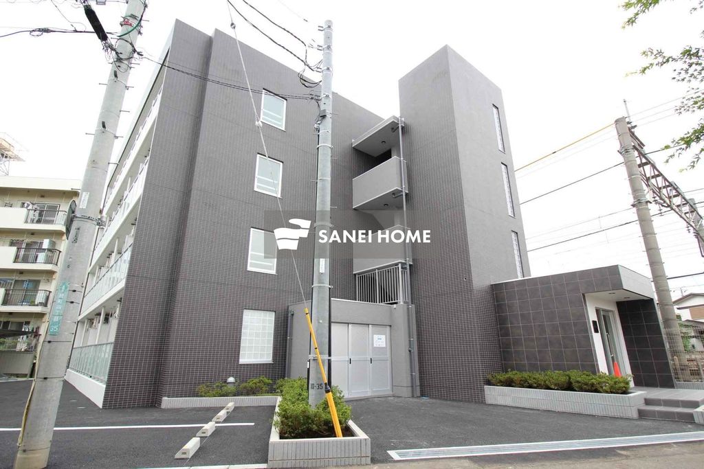 西武新宿線 新所沢駅 徒歩5分 4階建 築9年の外観写真
