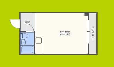 YOUハイム北巽の間取り写真