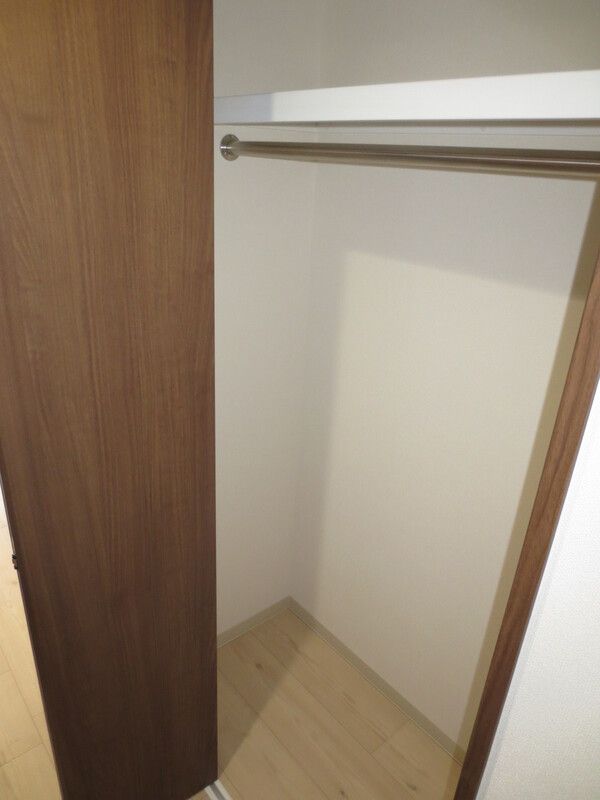 収納　たっぷりとした収納スペースです