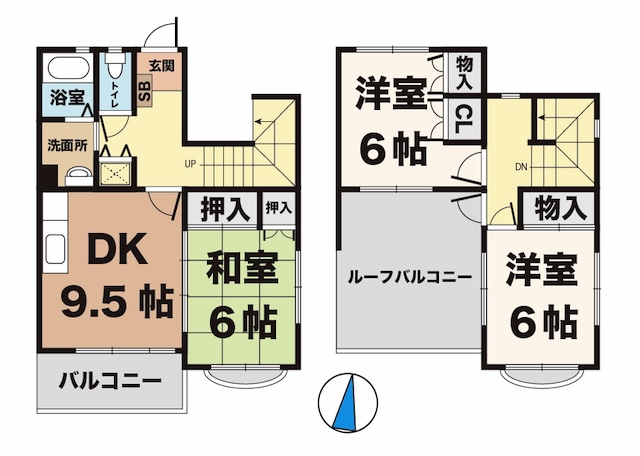 アグロスの間取り写真