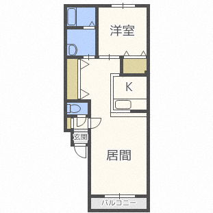 プランドール18の間取り