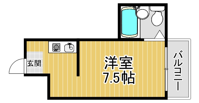 アクティ福島の間取り