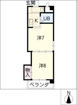 サンビーム藤成の間取り