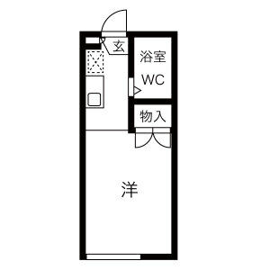 CROWN M&Kの間取り