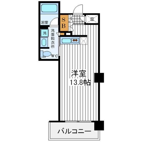 ロイヤルパークス桃坂の間取り