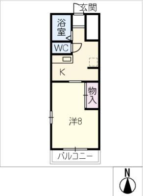 アスフォート五女子の間取り