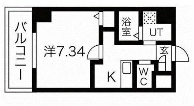 エヌエムキャトフヴァンヌフの間取り