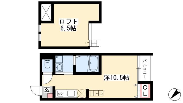 アソルティ本陣北の間取り