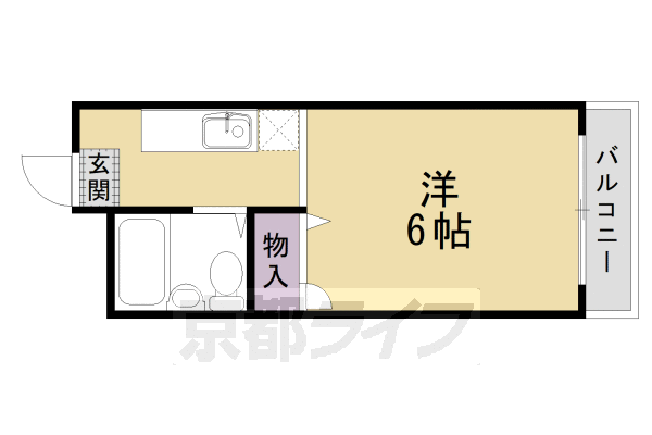 カロ　藤住の間取り