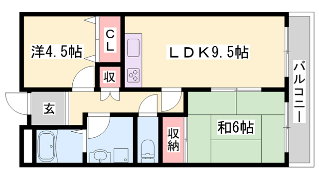 プレステージRの間取り