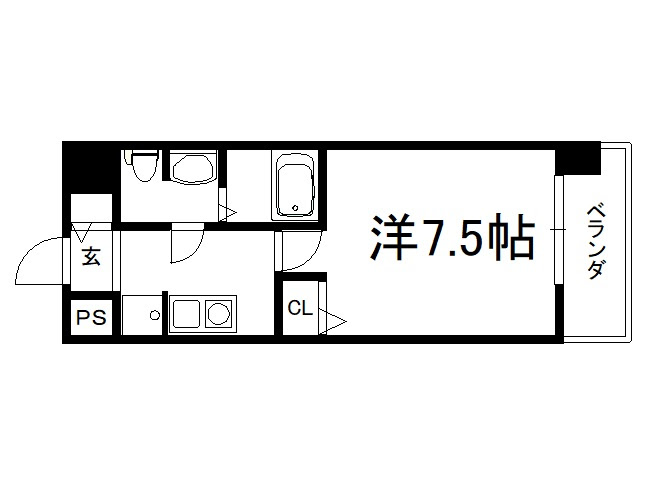 SWISS京都堀川EASTの間取り