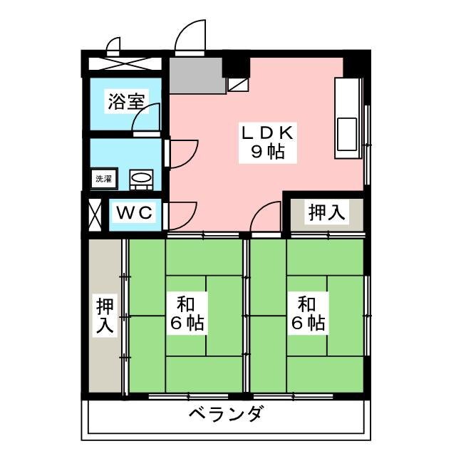 ＭＫＣマンションの間取り