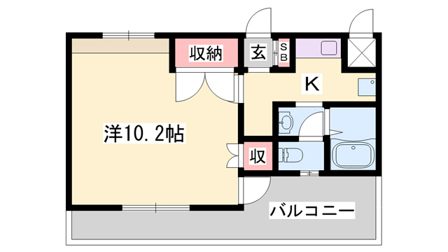 アンテノールの間取り