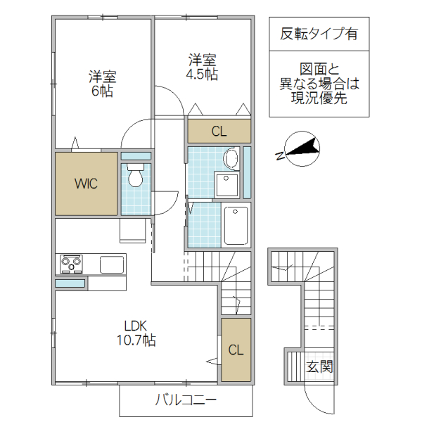 グリーンヴィレッジの間取り