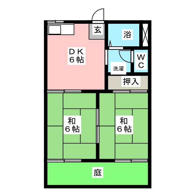 プチタウン大高台の間取り