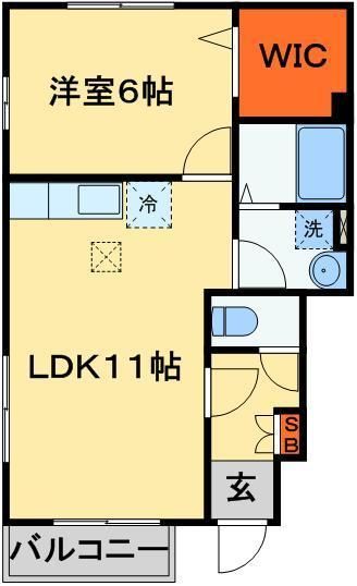 サニーウェル２番館の間取り