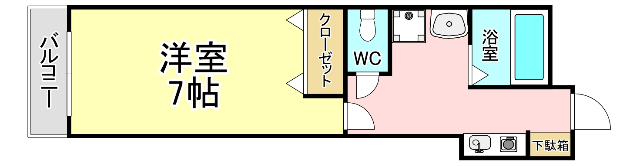 パサージュ東本町の間取り