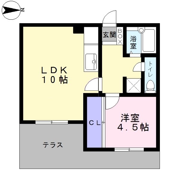 ヒルズペガサスの間取り