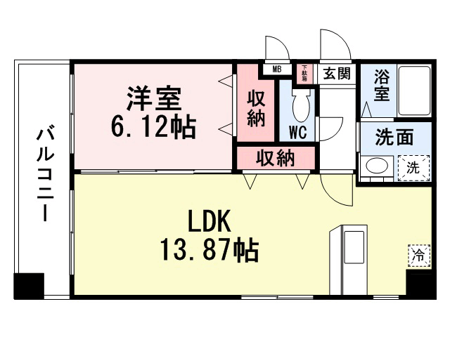 サンシャインIIIの間取り