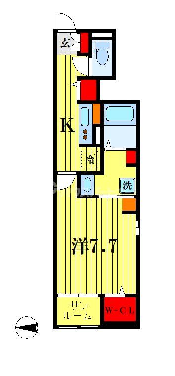 【グレースヒルズの間取り】