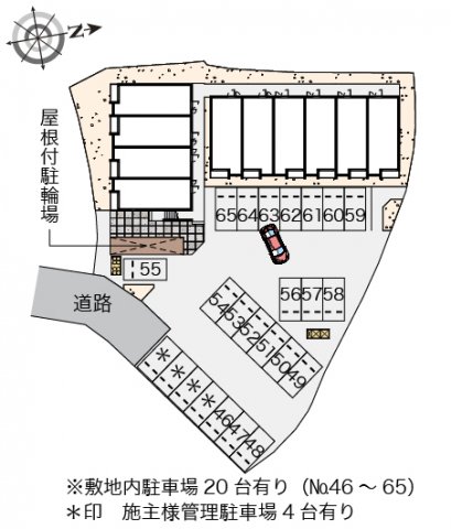 【高梁市落合町阿部のアパートのその他】