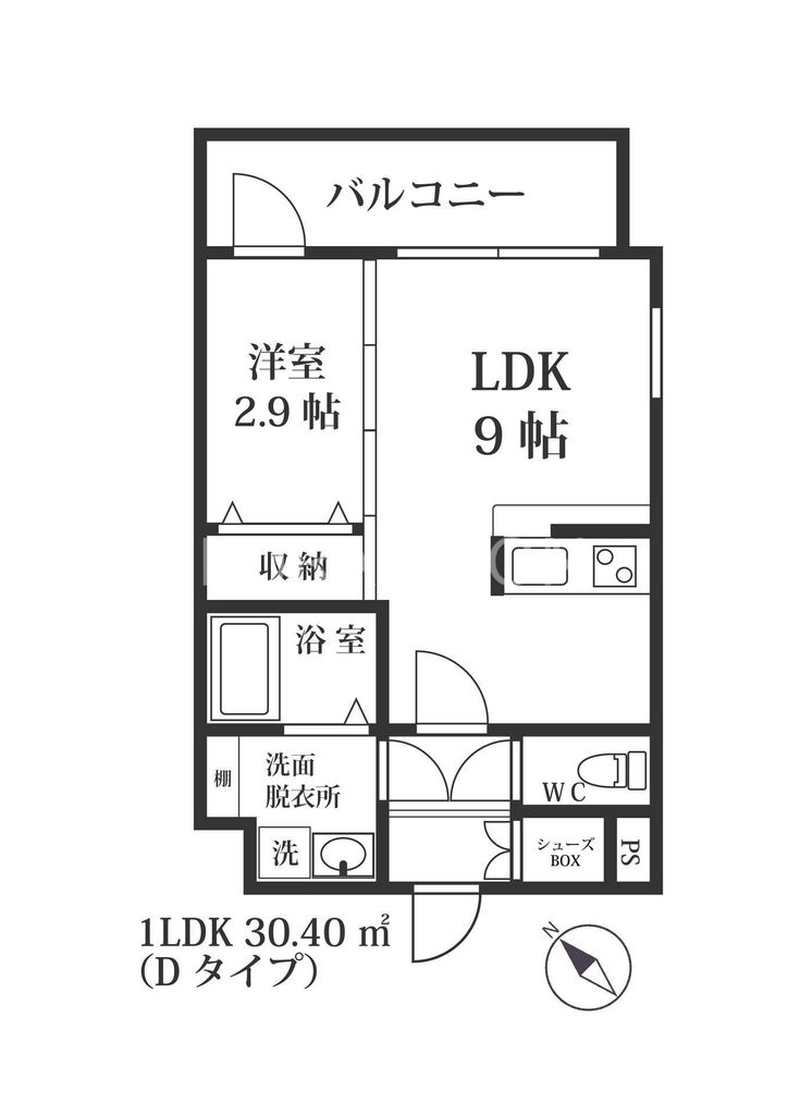 MODERN PALAZZO山王Growの間取り