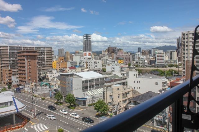 【広島市中区吉島町のマンションの眺望】